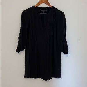 BCBG MaxAzria Black Maternity Blouse
